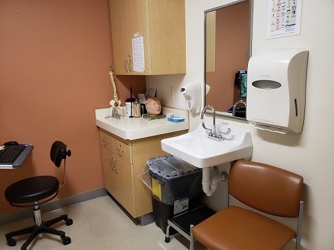 Treatment room at Spring Acupuncture